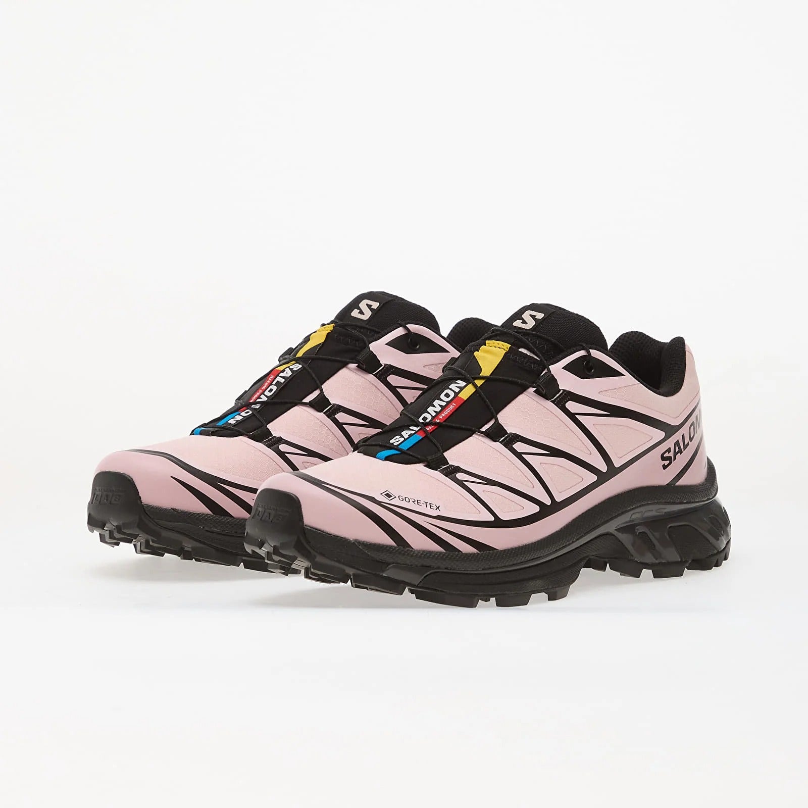 Salomon XT-6 GTX - Sneakers Trail Gore-Tex Noir/Rose