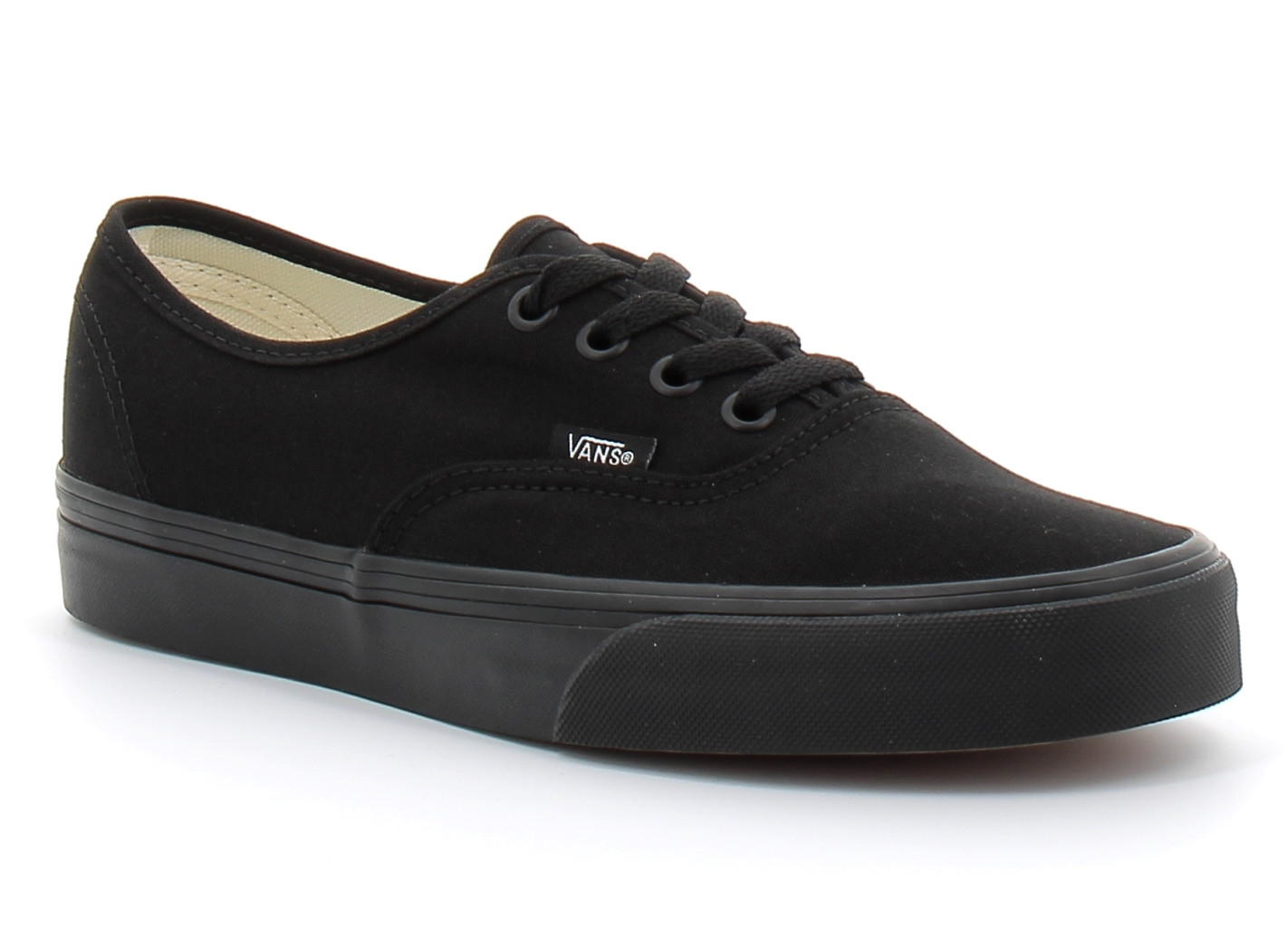 Sneakers Vans Authentic - Noir/Noir Unisexe