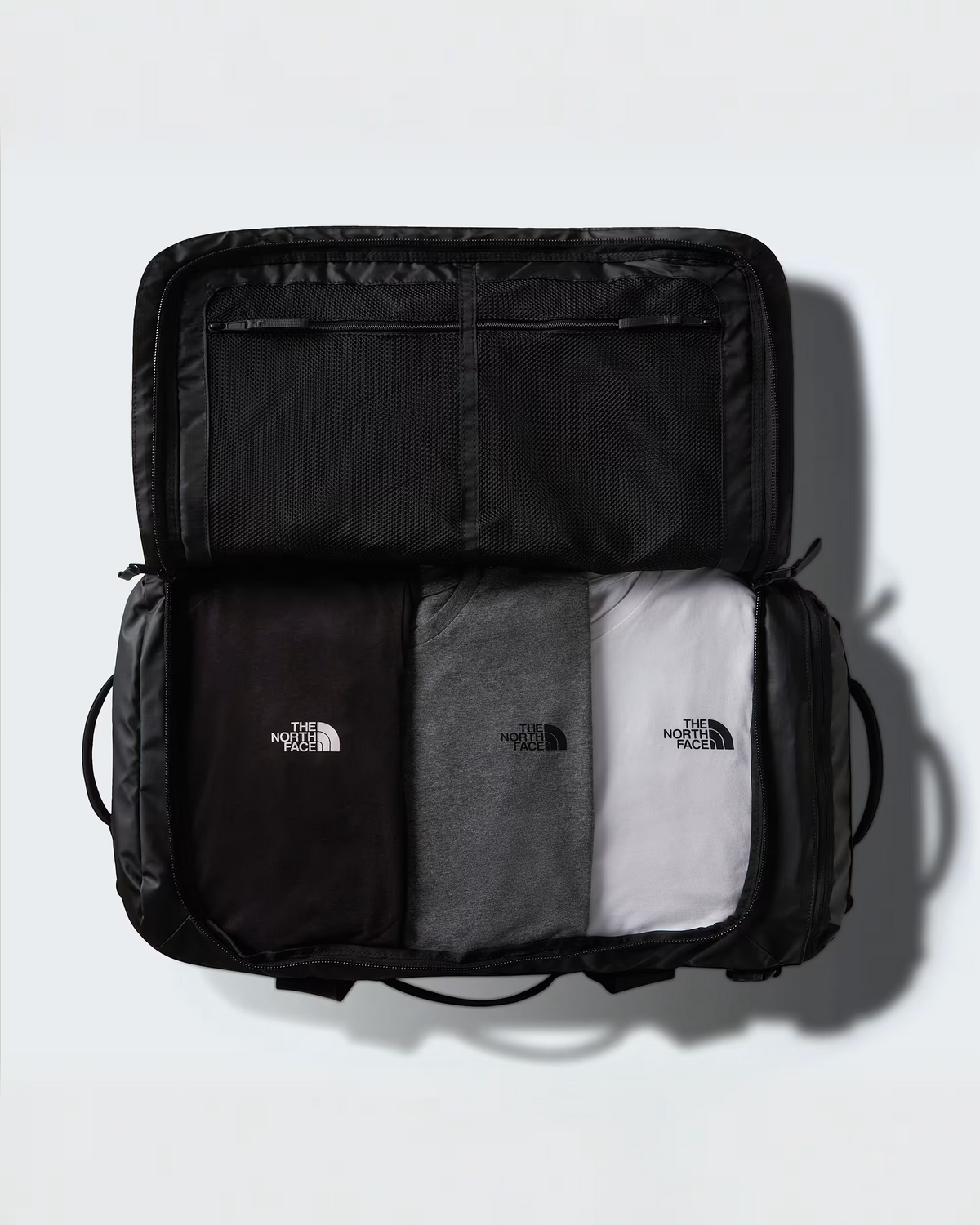 Sac de Sport The North Face Base Camp Voyager Duffel 62L - TNF Black/Asphalt Grey Unisexe