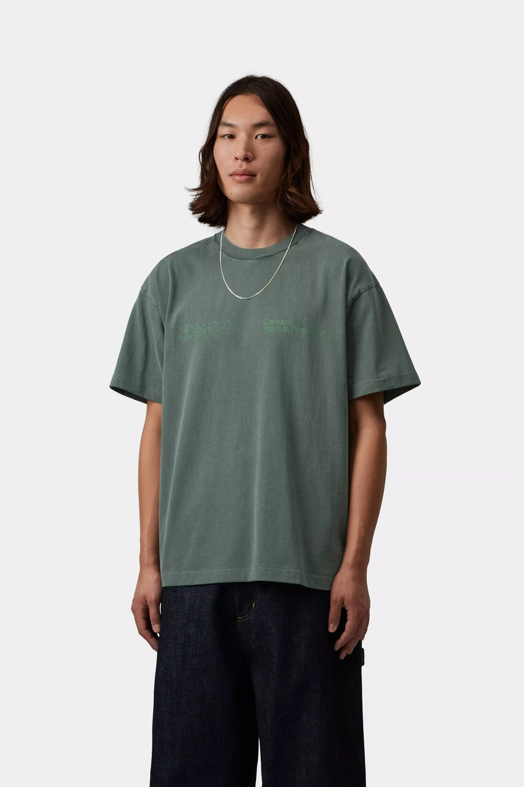 T-shirt Carhartt WIP S/S Boxed - Dark Scarab Homme