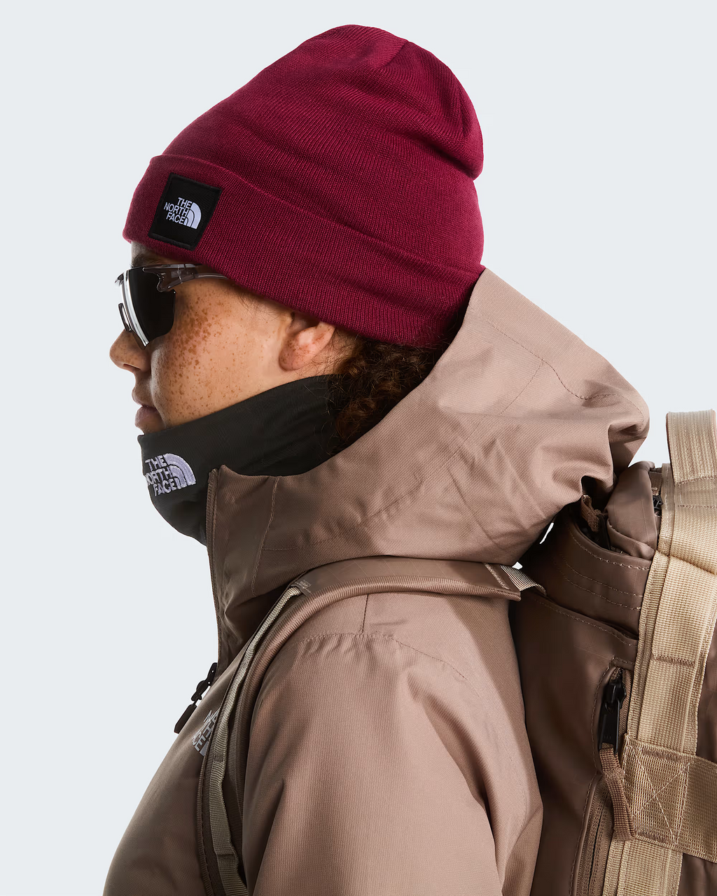 Bonnet The North Face Dock Worker Recycled - Burgundy Crush