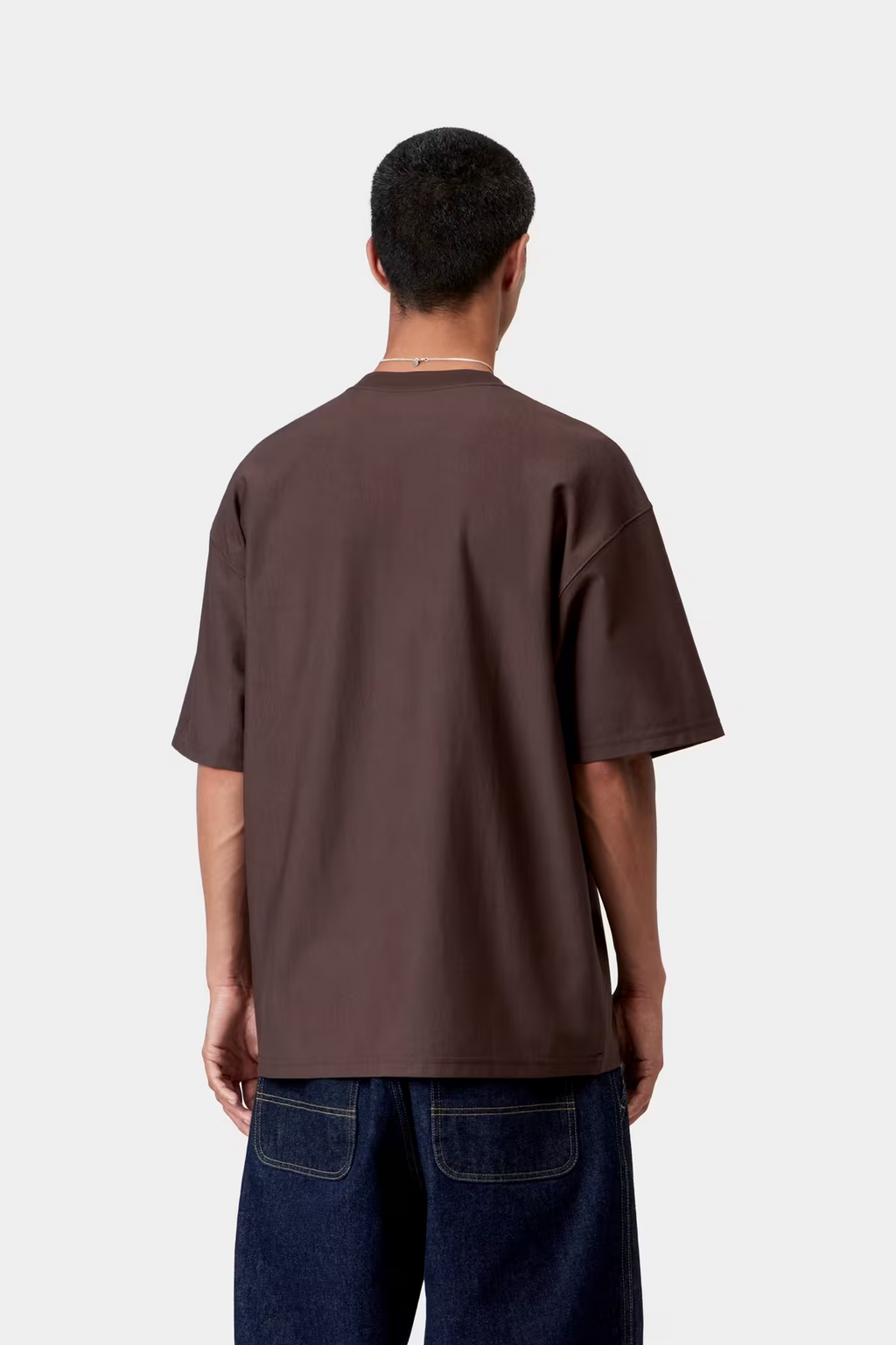 T-shirt Carhartt WIP OG Loose Pocket - Palisander Homme