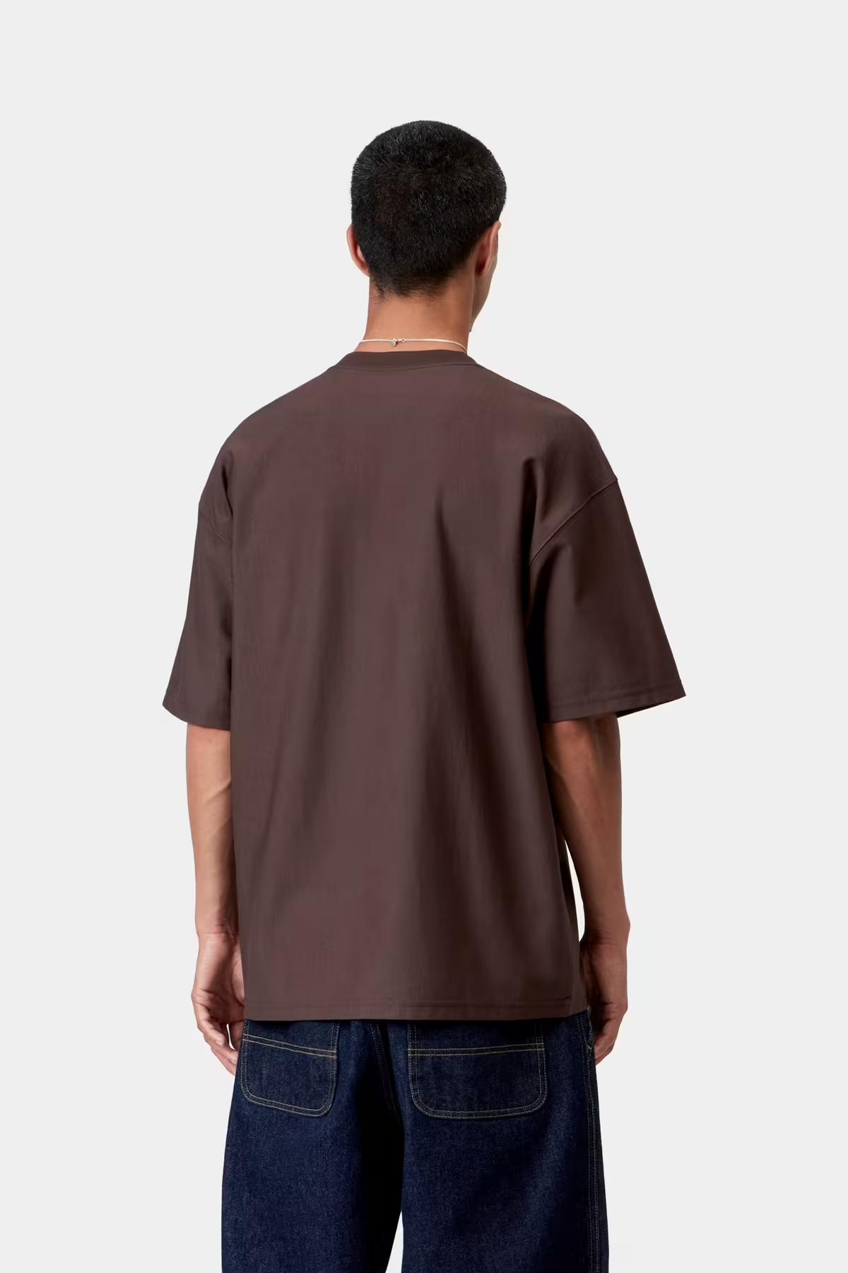 T-shirt Carhartt WIP OG Loose Pocket - Palisander Homme