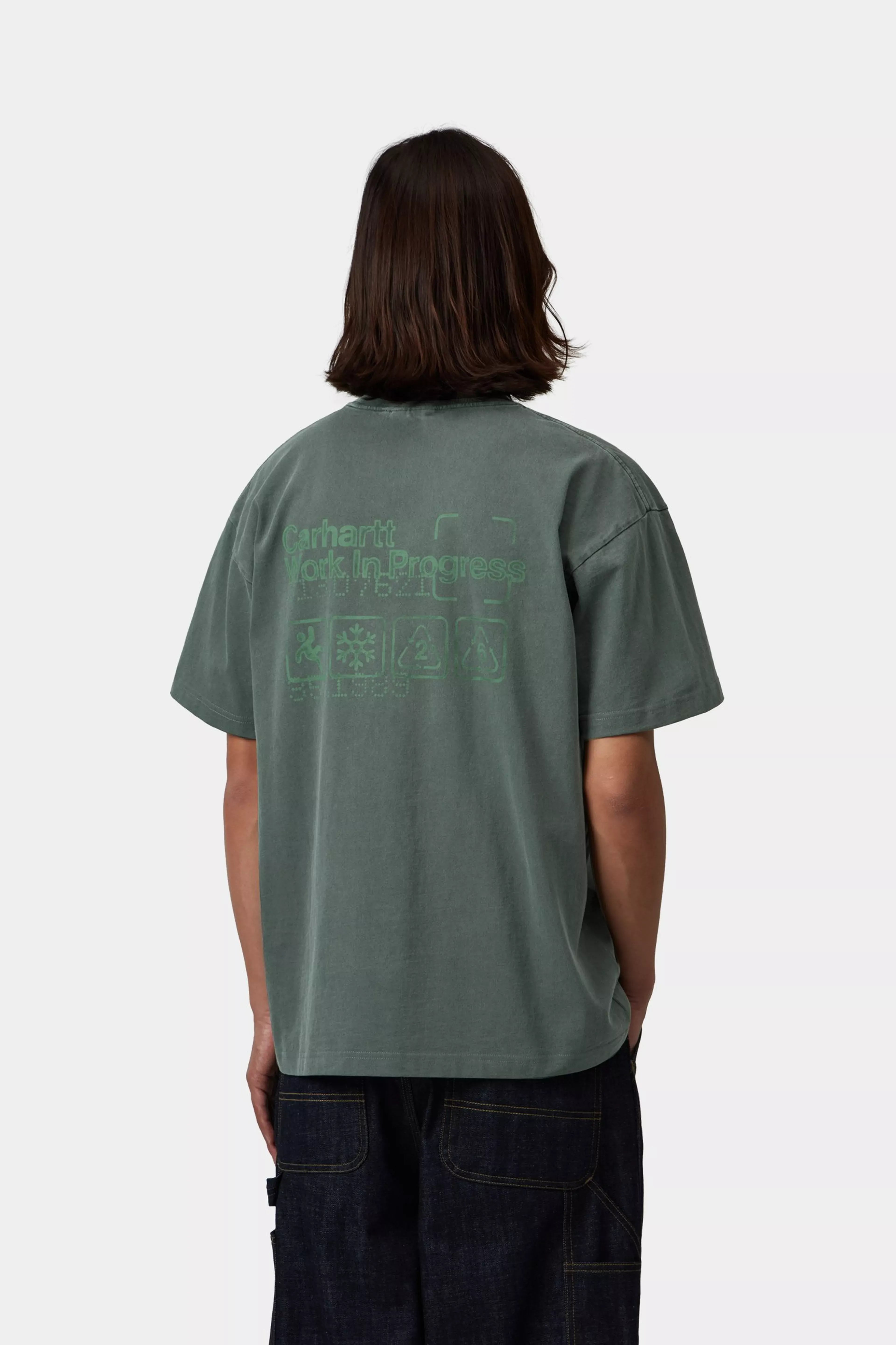 T-shirt Carhartt WIP S/S Boxed - Dark Scarab Homme