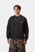 Sweat Col Rond Carhartt WIP Mack - Black/Wax Homme