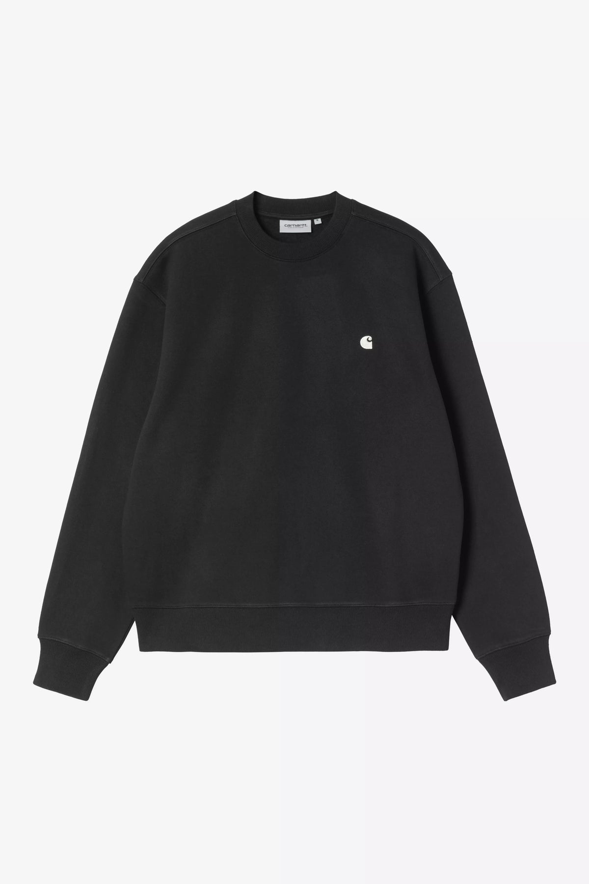 Sweat Col Rond Carhartt WIP Mack - Black/Wax Homme
