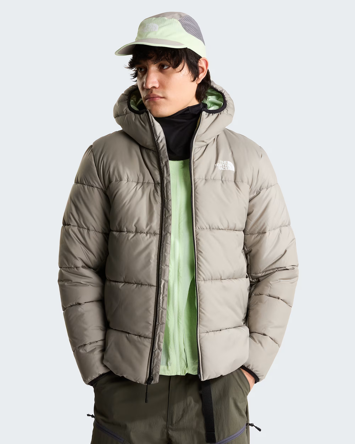 Veste à capuche homme The North Face NSE Hooded Mask Stone Slab