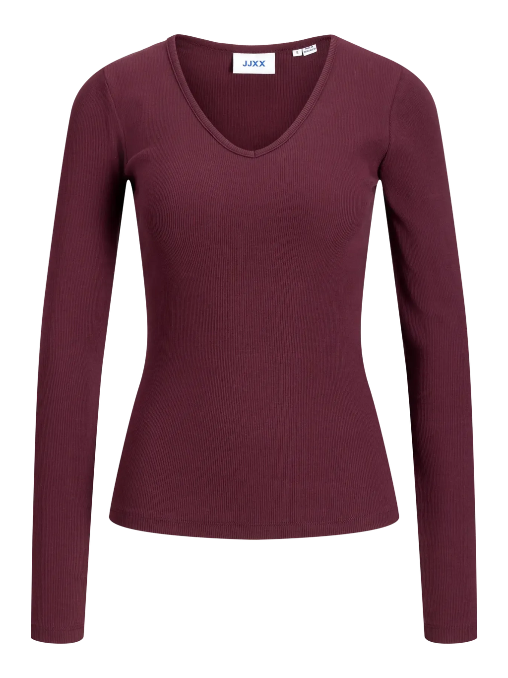 Top JJXX Freya Stretch V-Neck Manches Longues - Femme