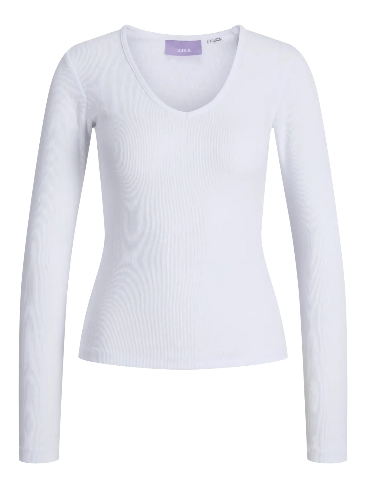 Top JJXX Freya Stretch V-Neck Manches Longues - Femme