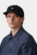 Casquette Carhartt WIP Harlem - Noir/Blanc Unisexe