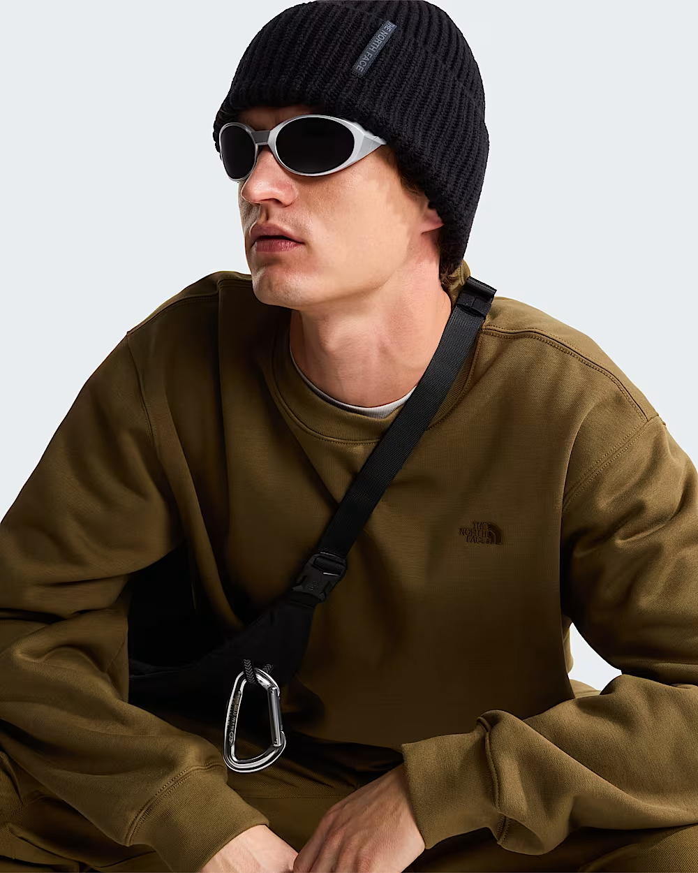 Sweat Col Rond The North Face Essentials SD Relaxed - Caraway Seed Homme