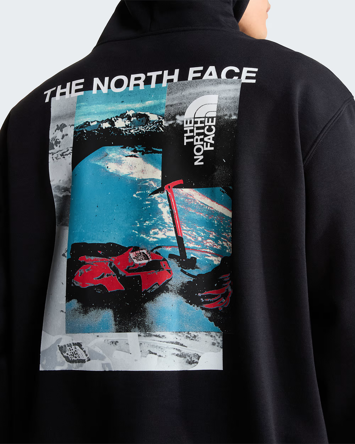 Hoodie The North Face Apex '75 Collage - TNF Black Homme