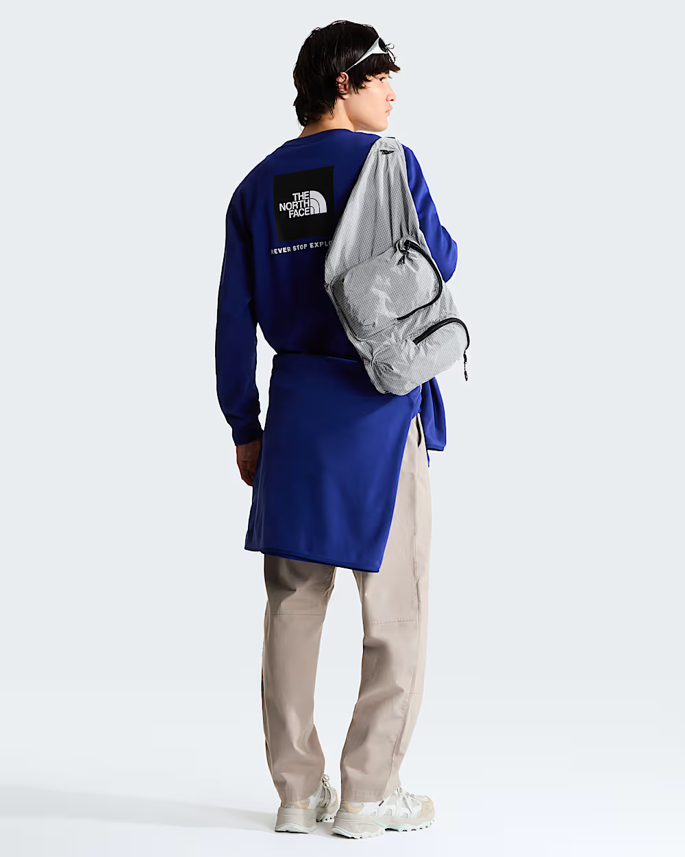 Sweat Col Rond The North Face Evo Box NSE - Bold Blue Homme