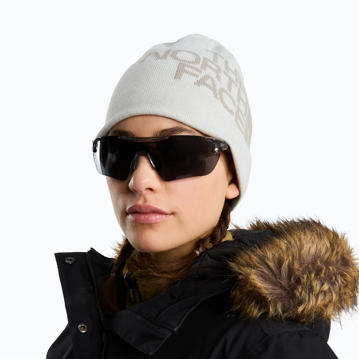 Bonnet réversible The North Face Highline - Stone Slab/Cumu