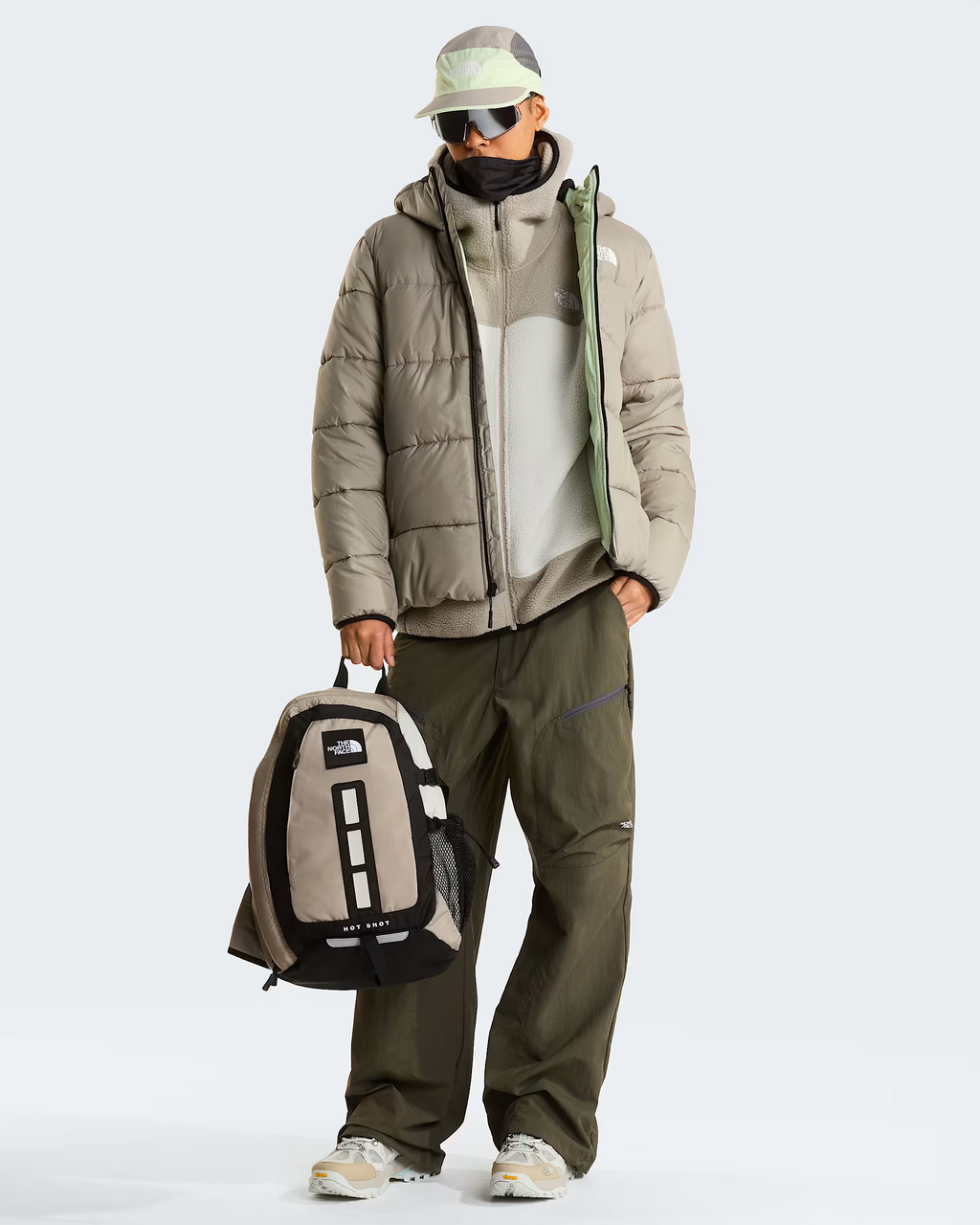 Veste à capuche homme The North Face NSE Hooded Mask Stone Slab