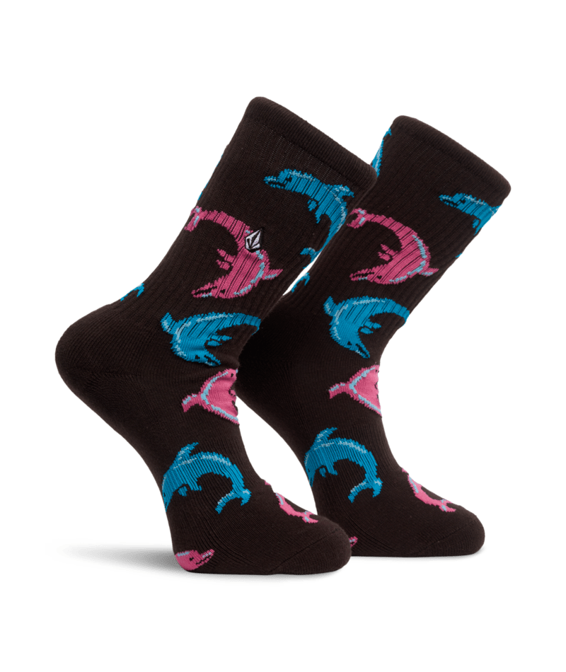 Chaussettes Volcom FA Ozzy Sock 1 - Raisin Unisexe