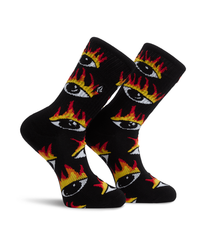 Chaussettes Volcom FA Ozzy Sock 2 - Noir Unisexe
