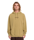 Sweat Volcom Big Stone PO - Mustard Homme