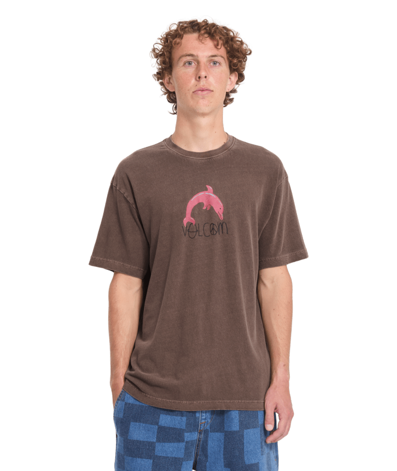 T-shirt Volcom FA Ozzy 3 - Raisin Homme