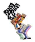 Pack 3 Chaussettes Volcom Print Mixer - Multicolore Unisexe