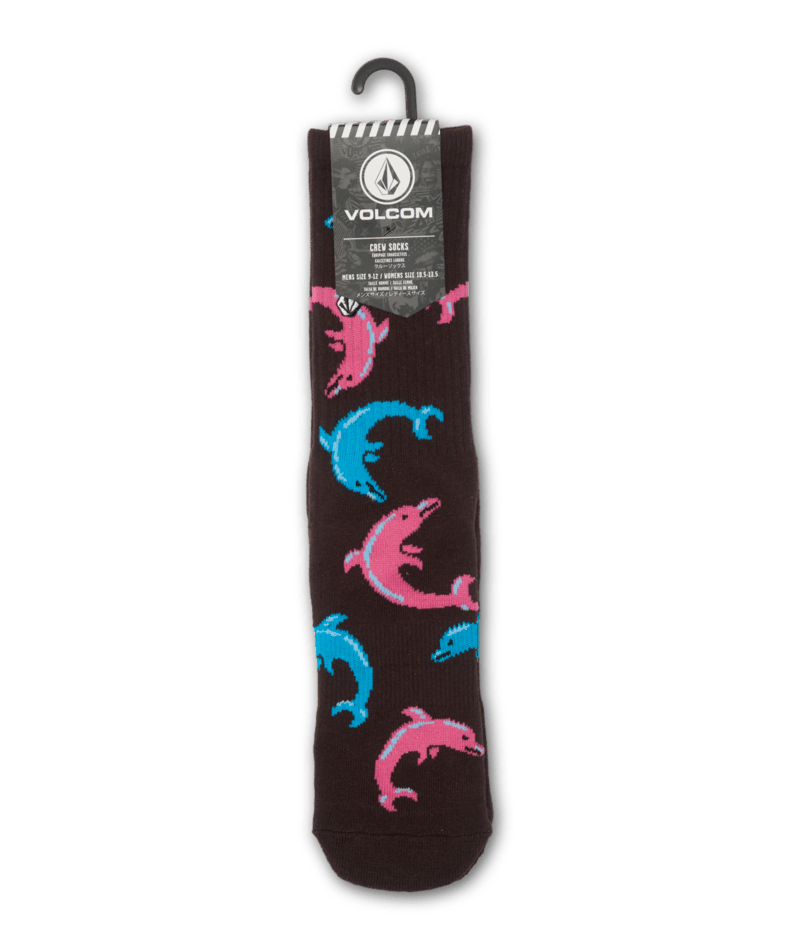 Chaussettes Volcom FA Ozzy Sock 1 - Raisin Unisexe