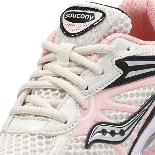 Saucony Omni 9 KDZ - Sneakers Running Ivory/Pink