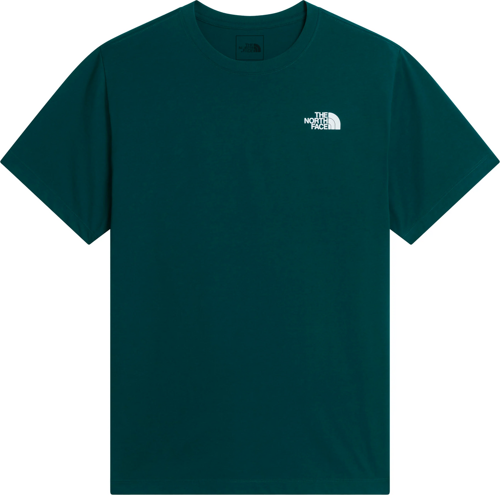 T-shirt The North Face Mountain Sketch - Pacific Teal Homme