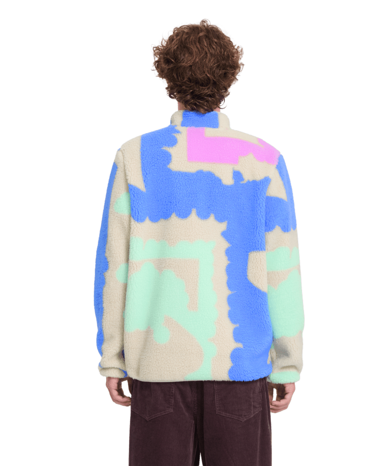 Veste Volcom FA Carrau Fuzzar Zip - Multicolore Homme