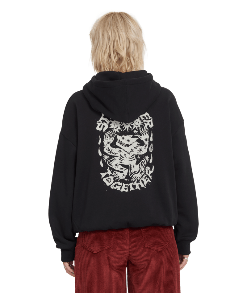 Sweat à Capuche Volcom Moove On PO - Vintage Black Femme