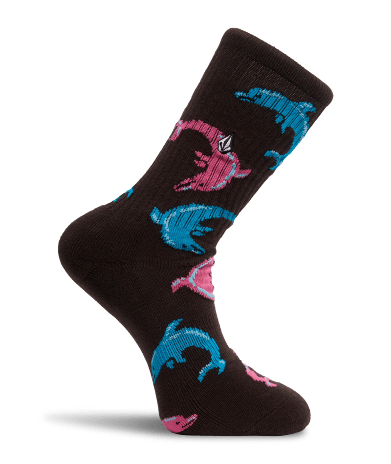 Chaussettes Volcom FA Ozzy Sock 1 - Raisin Unisexe