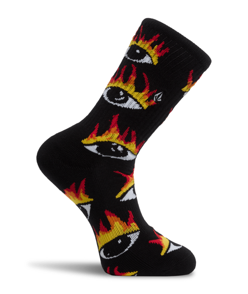 Chaussettes Volcom FA Ozzy Sock 2 - Noir Unisexe