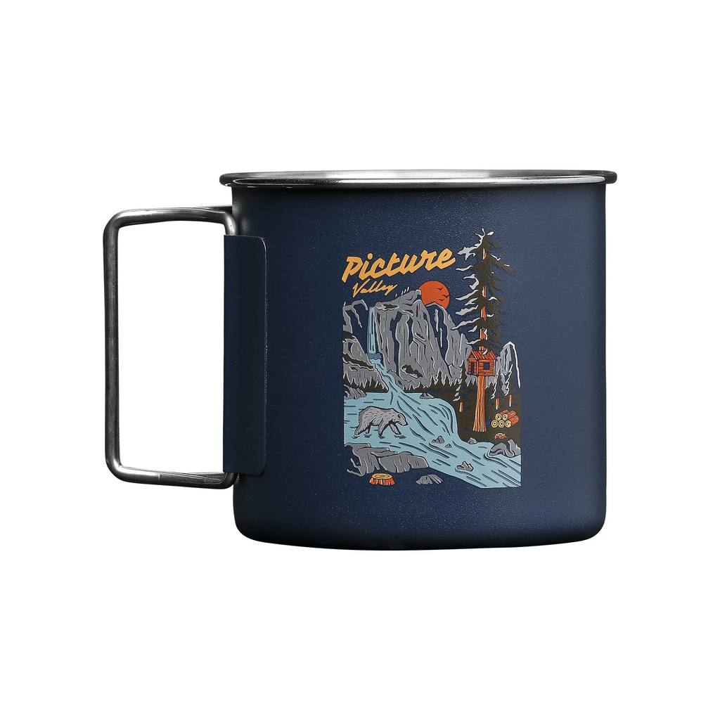 Tasse de Camping Picture Beavy Cup - Blanc Brillant