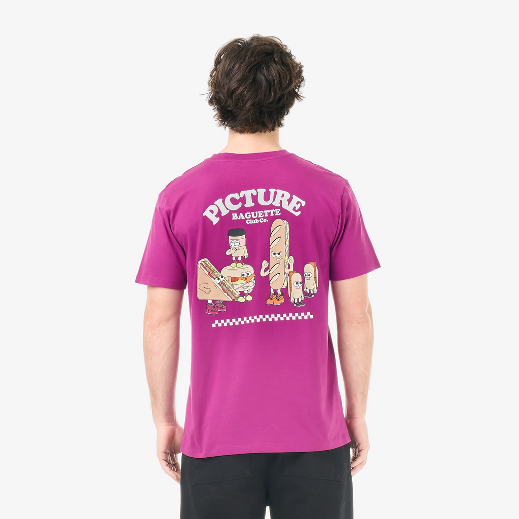 T-shirt Picture Baguette Club - Clover Homme