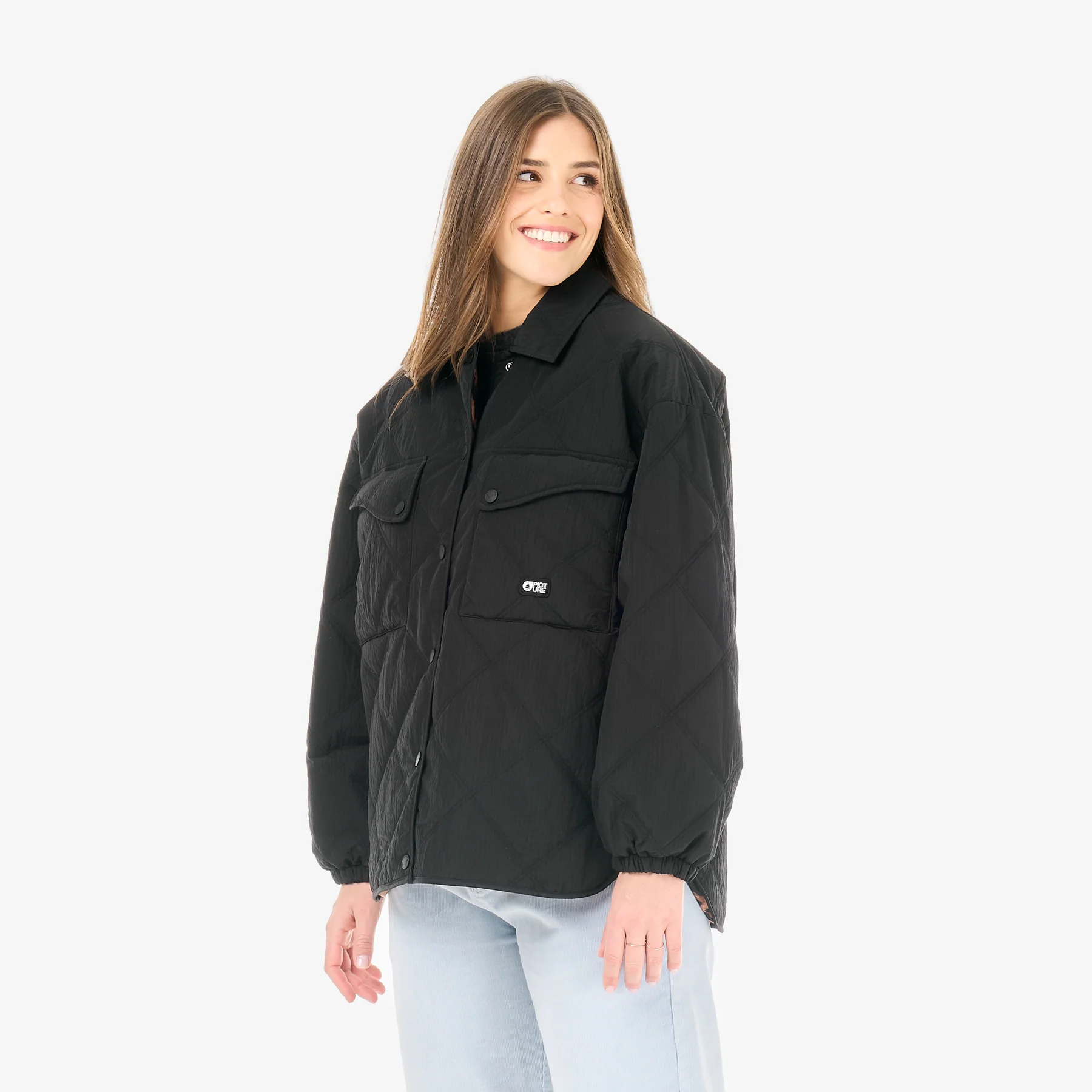Veste Matelassée Picture Flib - Black Femme