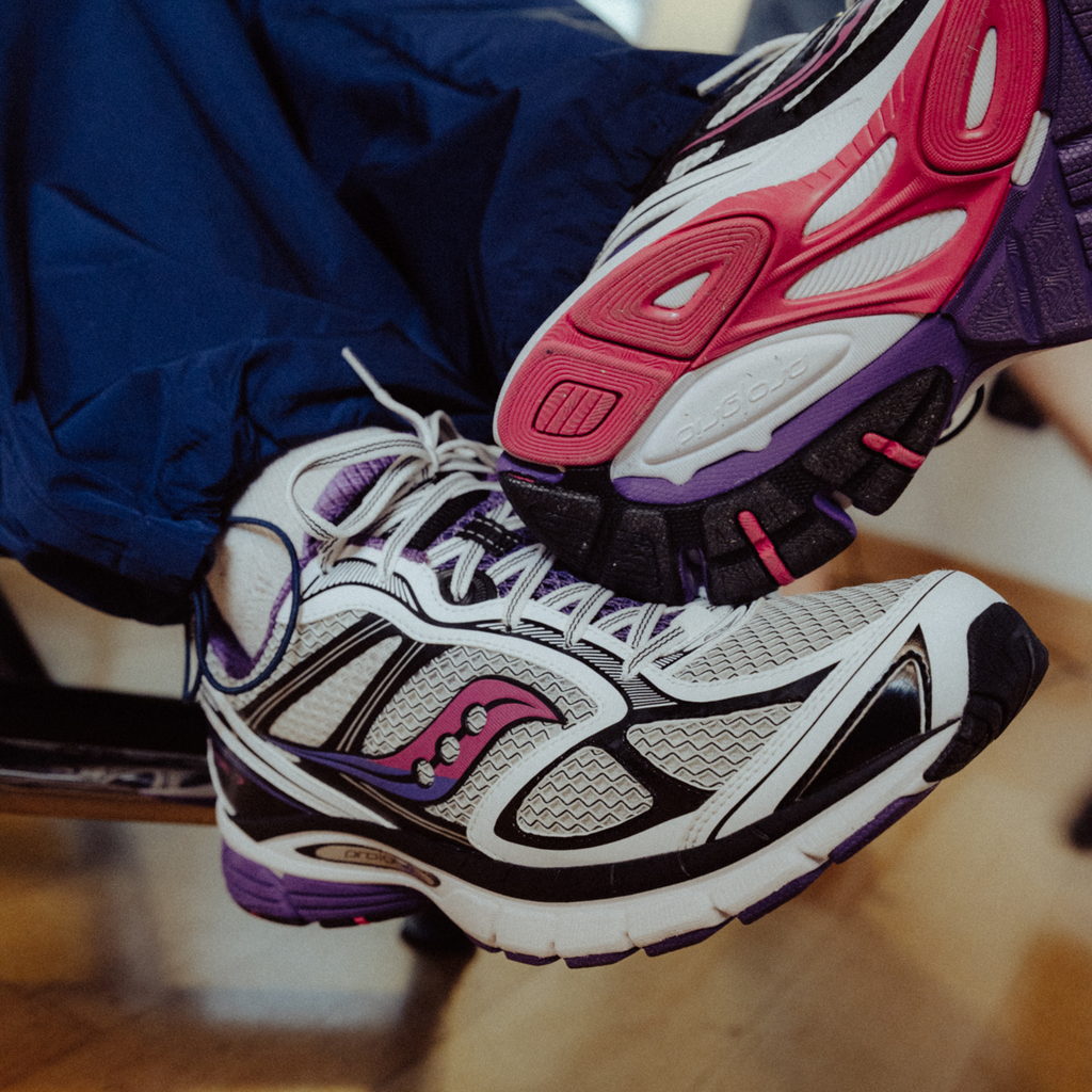 Saucony ProGrid Guide 7 - White/Drupe