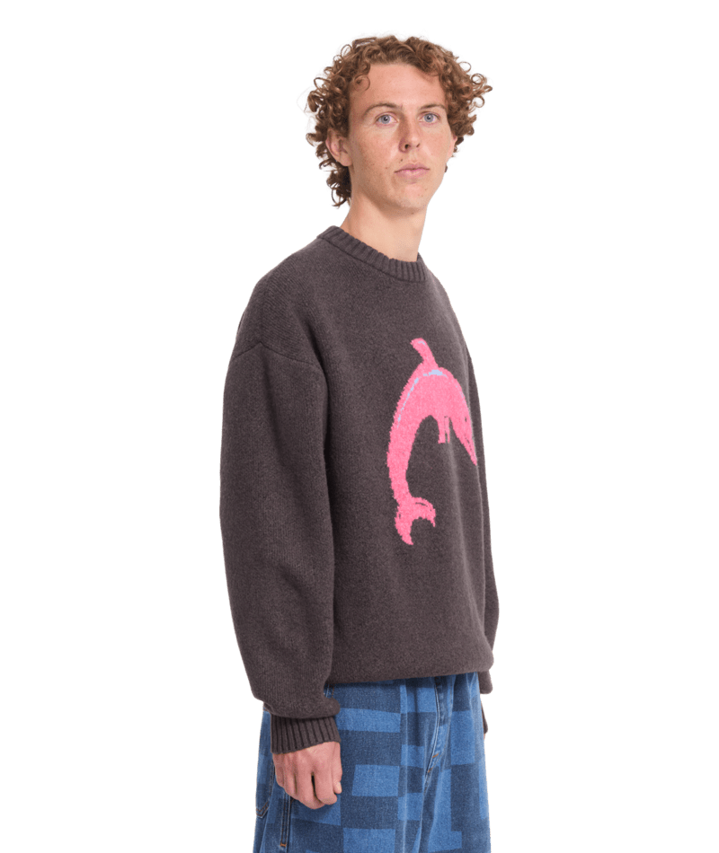 Pull Volcom FA Ozzy Dolphin - Raisin Homme