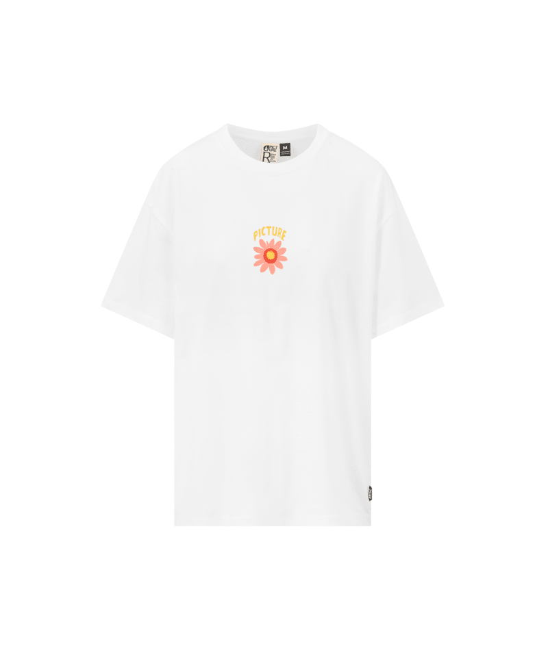 T-shirt Picture Caryna - Blanc Femme