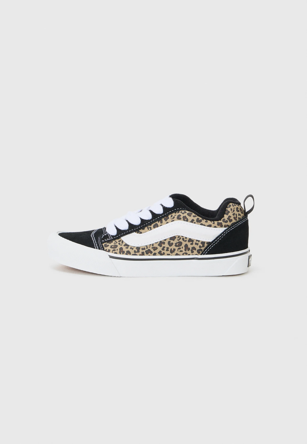 Sneakers Vans Knu-Skool Glitter Leopard - Noir Unisexe
