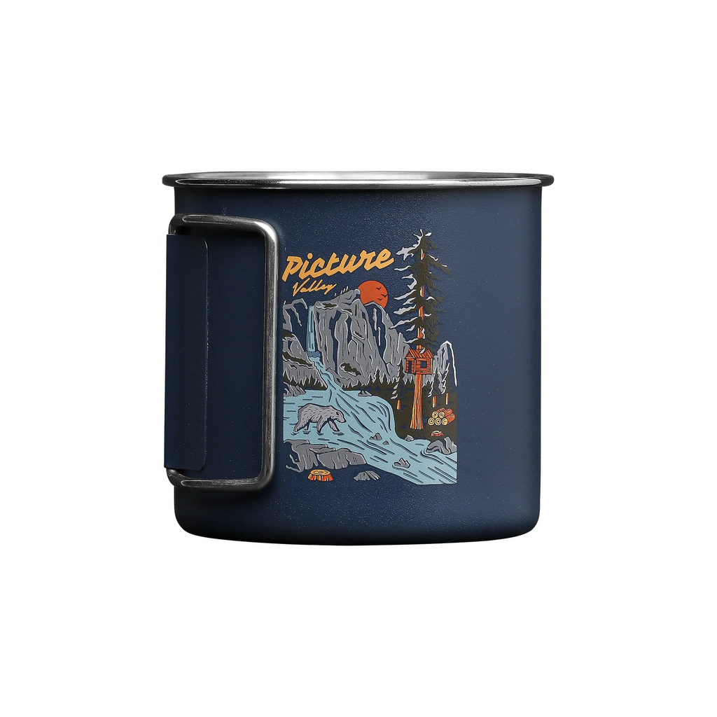 Tasse de Camping Picture Beavy Cup - Blanc Brillant