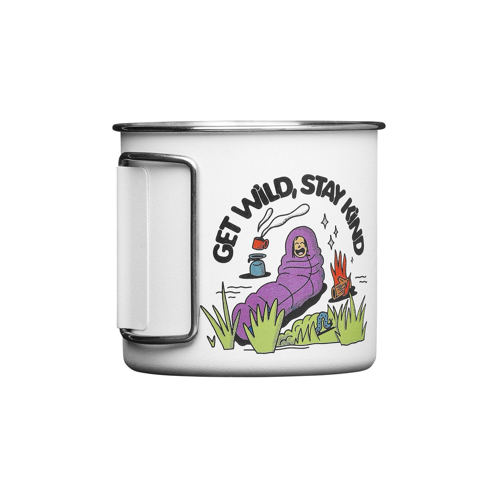 Tasse de Camping Picture Beavy Cup - Blanc Brillant