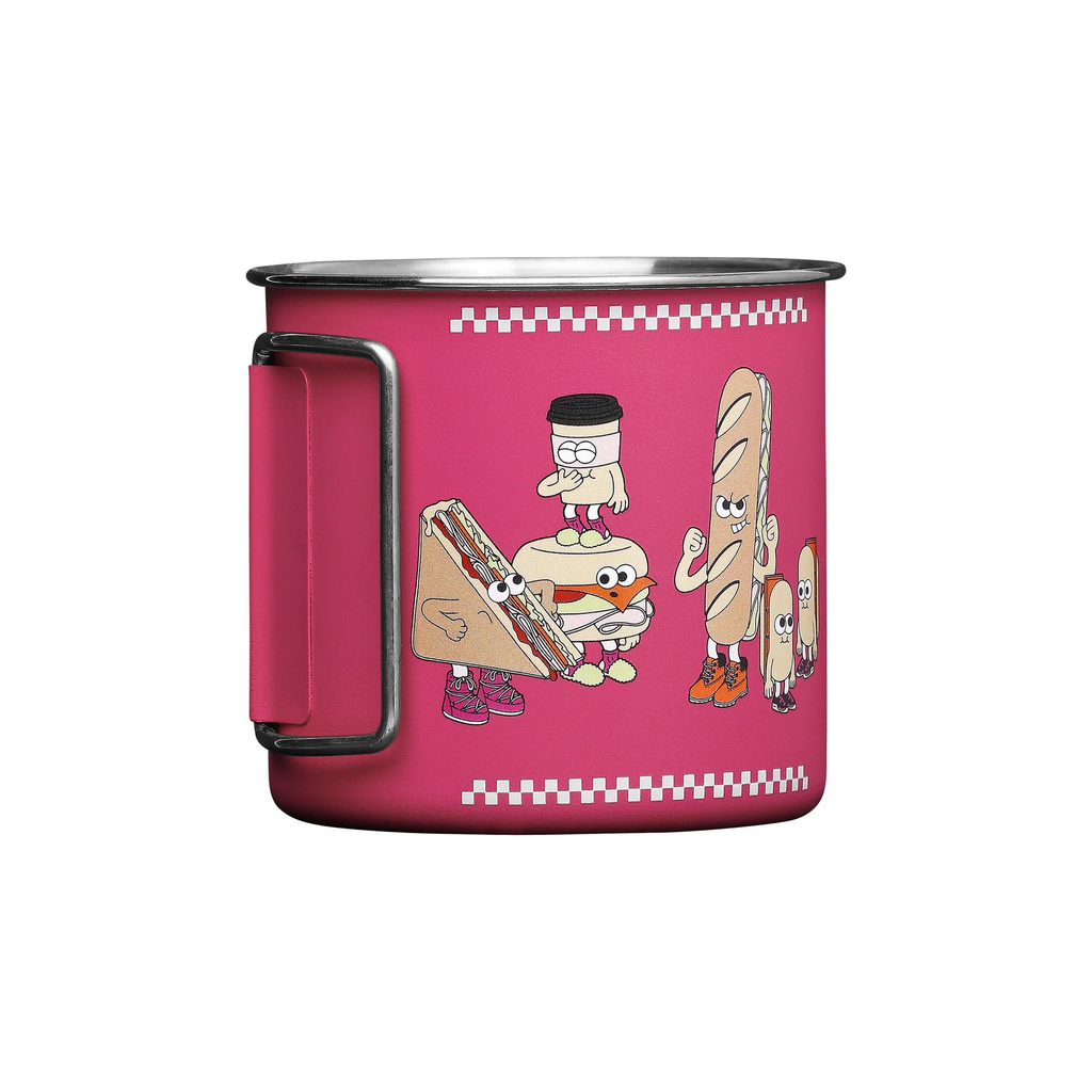 Tasse de Camping Picture Beavy Cup - Blanc Brillant