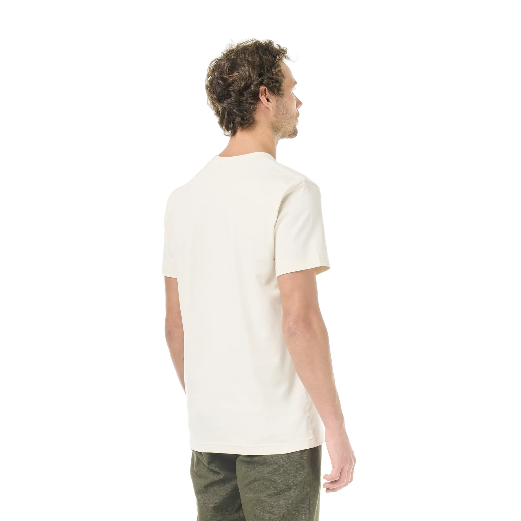 T-shirt Picture D&S Beear - Natural White Homme