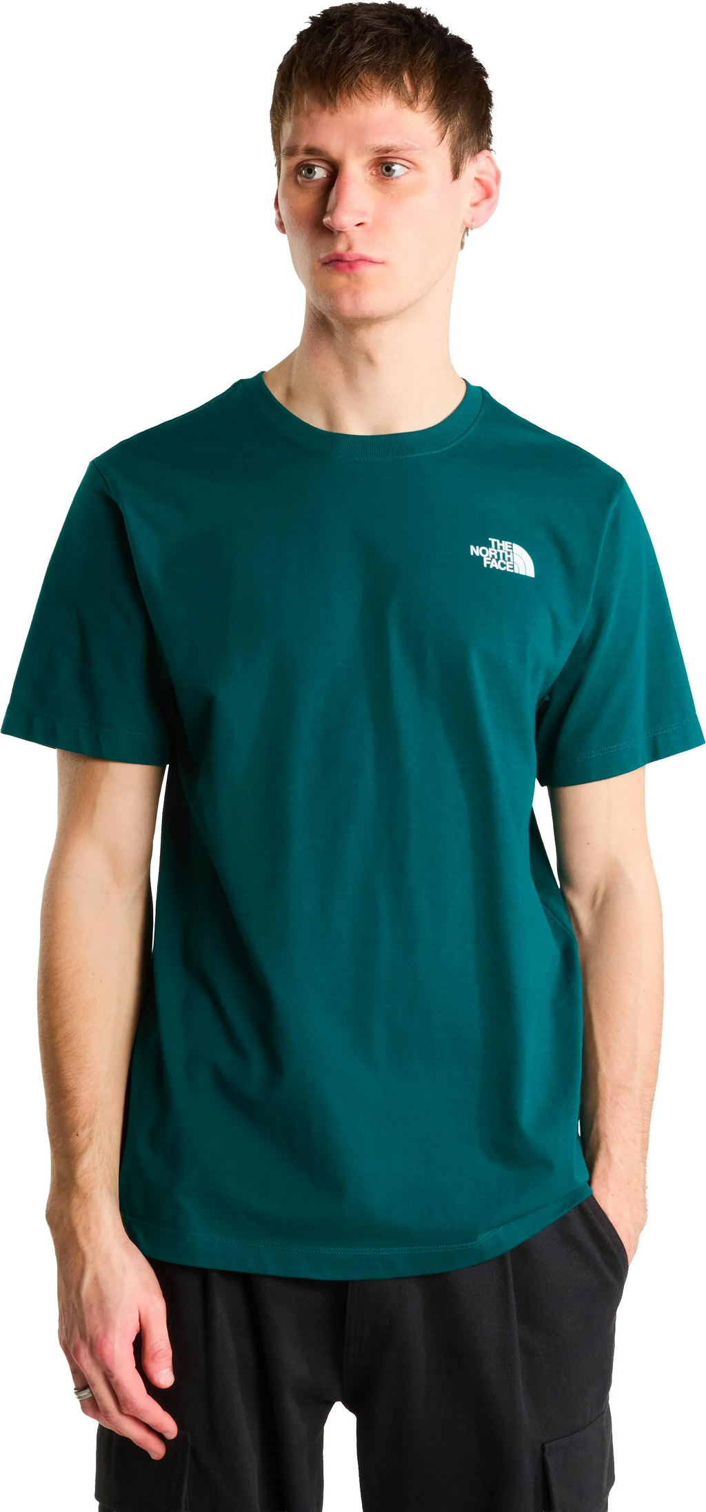 T-shirt The North Face Mountain Sketch - Pacific Teal Homme