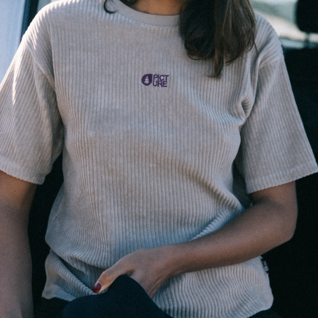 T-shirt Velours Picture Laikko - Pure Cashmere Femme
