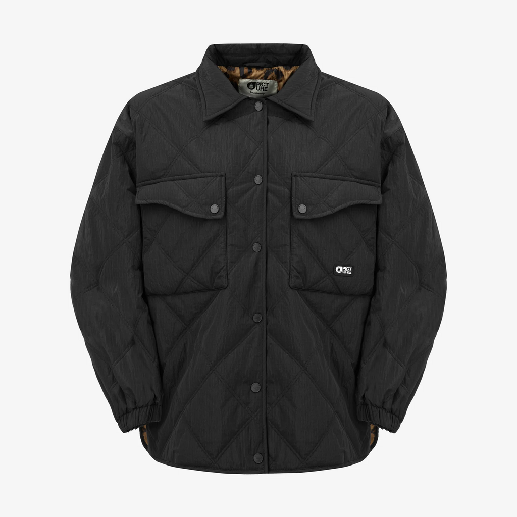 Veste Matelassée Picture Flib - Black Femme