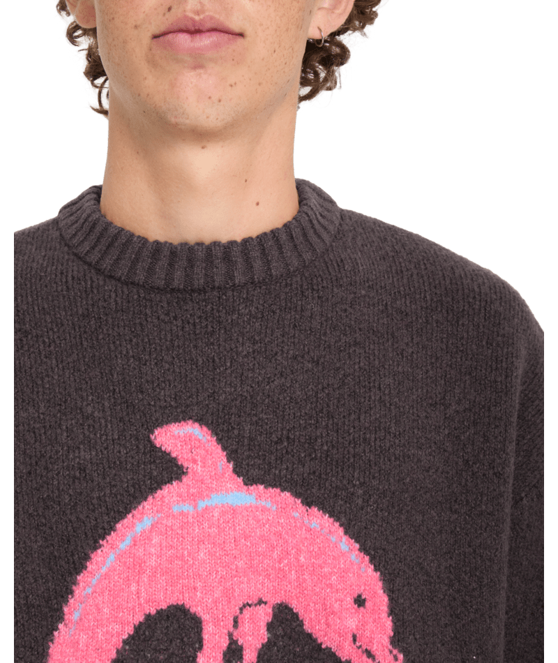 Pull Volcom FA Ozzy Dolphin - Raisin Homme