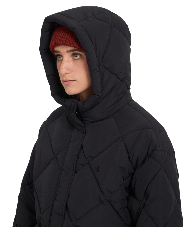Veste Volcom Out of Boxy Puff - Noir Femme
