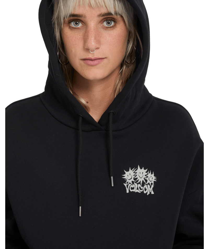 Sweat à Capuche Volcom Moove On PO - Vintage Black Femme