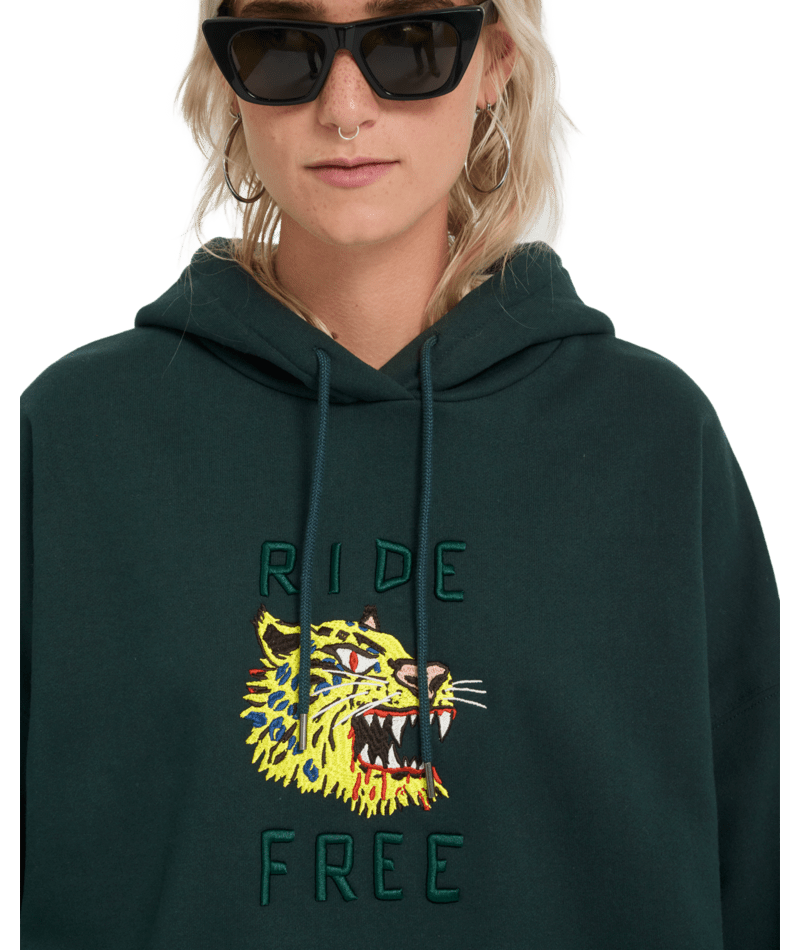 Sweat à Capuche Volcom FA Ozzy PO 2 - Scarab Femme