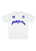T-shirt Maison Mère x Azed Zizoo V2 - Blanc/Bleu Unisexe
